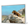 Jean-Leon Gerome,Lion on the Watch, 1885,large wall art,framed wall art,canvas wall art,large canvas,M4344