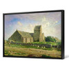 Jean-Francois Millet,The Church at Greville,large wall art,framed wall art,canvas wall art,large canvas,M4340