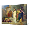 Jean Marie Melchior Doze,Jesus Healing the Leper,large wall art,framed wall art,canvas wall art,large canvas,M4325