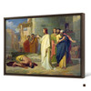 Jean Marie Melchior Doze,Jesus Healing the Leper,large wall art,framed wall art,canvas wall art,large canvas,M4325