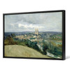 Jean Corot,General View of the Town of Saint Lo,large wall art,framed wall art,canvas wall art,large canvas,M4310