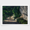 Paul Cezanne ,landscape. Road With Trees In Rocky Mountains,art prints,Vintage art,canvas wall art,famous art prints,V4724