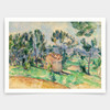 Paul Cezanne,Hunting Cabin in Provence,art prints,Vintage art,canvas wall art,famous art prints,V4740