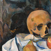 Paul Cezanne,Still Life with Skull,art prints,Vintage art,canvas wall art,famous art prints,V4752