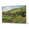 Joao Baptista Da Costa,Paisagem fluvial, Petrópolis,Country river,canvas print,canvas art,canvas wall art,large wall art,framed art,p1987