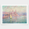 Paul Signac,Antibes, Morning, 1903,art prints,Vintage art,canvas wall art,famous art prints,V4805