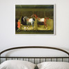 James Seymour,The Stables and Two Famous Running Horses belonging to His Grace,the Duke of Bolton,large wall art,framed wall art,wall,M4229