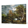 Jacob Isaaksz Ruisdael,The Jewish Cemetery,large wall art,framed wall art,canvas wall art,large canvas,M4191