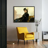 Ivan Nikolaevich Kramskoy,Portrait of an Unknown Woman,large wall art,framed wall art,canvas wall art,large canvas,M4184