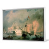 Ivan Konstantinovich Aivazovsky,The Battle of Navarino,large wall art,framed wall art,canvas wall art,large canvas,M4181