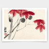 Qi Baishi,Red leaves and cicadas,Chinese painting,art prints,Vintage art,canvas wall art,famous art prints,V4909