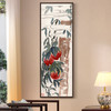 Qi Baishi,Peaches on peach trees,Chinese painting,Vertical Narrow Art,large wall art,framed wall art,canvas wall art,M642