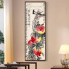 Qi Baishi,Peaches on peach trees ,Chinese painting,Vertical Narrow Art,large wall art,framed wall art,canvas wall art,M641