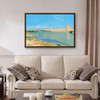 Frédéric Bazille,The Western Ramparts at Aigues Mortes,canvas print,canvas art,canvas wall art,large wall art,framed wall art,p1706