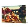 Evelyn De Morgan,Love's Passing,canvas print,canvas art,canvas wall art,large wall art,framed wall art,p1677