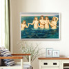 Evelyn De Morgan,The Sea Maidens,Five mermaids,canvas print,canvas art,canvas wall art,large wall art,framed wall art,p1676