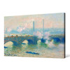 Claude Monet,Waterloo Bridge, Gray Day,canvas print,canvas art,canvas wall art,large wall art,framed wall art,p1642