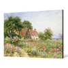 Henry Sutton Palmer,A Cottage Garden,large wall art,framed wall art,canvas wall art,large canvas,M4151