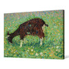 Henri Martin,Goat in a field of flowers,large wall art,framed wall art,canvas wall art,large canvas,M4111