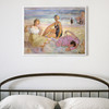 Henri Lebasque,Three Women On The Beach, Trois Femmes A La Plage,large wall art,framed wall art,canvas wall art,large canvas,M4104