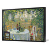 Henri Le Sidaner,The Table in the Sun in the Garden,large wall art,framed wall art,canvas wall art,large canvas,M4092