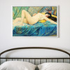 Antônio Parreiras,Nonchalance,Nude woman portrait,canvas print,canvas art,canvas wall art,large wall art,framed wall art,p1566