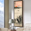 Qi Baishi,Lake scenery,Chinese painting,Vertical Narrow Art,large wall art,framed wall art,canvas wall art,M620