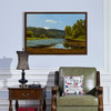 Alexis Jean Fournier,River landscape,canvas print,canvas art,canvas wall art,large wall art,framed wall art,p1532