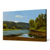 Alexis Jean Fournier,River landscape,canvas print,canvas art,canvas wall art,large wall art,framed wall art,p1532