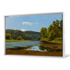Alexis Jean Fournier,River landscape,canvas print,canvas art,canvas wall art,large wall art,framed wall art,p1532