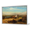 Albert Bierstadt,The Last of the Buffalo,Camp Anren Art,canvas print,canvas art,canvas wall art,large wall art,framed wall art,p1524