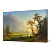 Albert Bierstadt,Sunrise,Yosemite Valley,Valley landscape,canvas print,canvas art,canvas wall art,large wall art,framed wall art,p1523