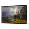 Albert Bierstadt,Mount Starr King, Yosemite,Canyon scenery,canvas print,canvas art,canvas wall art,large wall art,framed wall art,p1522
