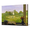 Hans Thoma , the Od view of the Holzhausenpark,large wall art,framed wall art,canvas wall art,large canvas,M4036