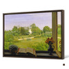 Hans Thoma , the Od view of the Holzhausenpark,large wall art,framed wall art,canvas wall art,large canvas,M4036