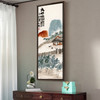Qi Baishi,Farmhouse courtyard,Chinese painting,Vertical Narrow Art,large wall art,framed wall art,canvas wall art,M610