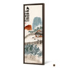 Qi Baishi,Farmhouse courtyard,Chinese painting,Vertical Narrow Art,large wall art,framed wall art,canvas wall art,M610