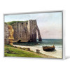Gustave Courbet,The Cliffs at Etretat,large wall art,framed wall art,canvas wall art,large canvas,M4002