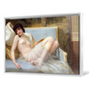Guillaume Seignac,Indolence, Naked Woman Lying On The Sofa,large wall art,framed wall art,canvas wall art,large canvas,M3966