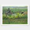 Victor Vignon,A Village Near Auvers, 1885,art prints,Vintage art,canvas wall art,famous art prints,V5070