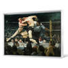 George Wesley Bellows,Stag At Sharkey's, 1909,large wall art,framed wall art,canvas wall art,large canvas,M3909