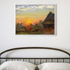 George Clausen,Duton Hill Sunset,large wall art,framed wall art,canvas wall art,large canvas,M3856