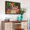 George Clare,Basket of Flowers,large wall art,framed wall art,canvas wall art,large canvas,M3853