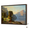 George Caleb Bingham ,A View of a Lake in the Mountains,large wall art,framed wall art,canvas wall art,large canvas,M3851
