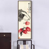 Qi Baishi,Cabbage and radish,Vegetable canvas ,Chinese painting,Vertical Narrow Art,large wall art,framed wall art,canvas wall art,M592