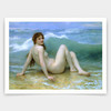 William Adolphe Bouguereau,La Vague,art prints,Vintage art,canvas wall art,famous art prints,V5142