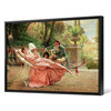 Frederic Soulacroix,The Proposal,A woman in a hammock,large wall art,framed wall art,canvas wall art,large canvas,M3812