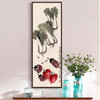 Qi Baishi,Cabbage and eggplant,Chinese painting,Vertical Narrow Art,large wall art,framed wall art,canvas wall art,M591