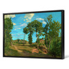Frederic Bazille,Landscape by the Lez River, 1870,large wall art,framed wall art,canvas wall art,large canvas,M3794