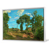 Frederic Bazille,Landscape by the Lez River, 1870,large wall art,framed wall art,canvas wall art,large canvas,M3794